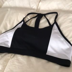 Born Primitive Trinity Sports Bra (Black/White)